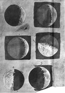 Galileo'nun Ay çizimleri 
