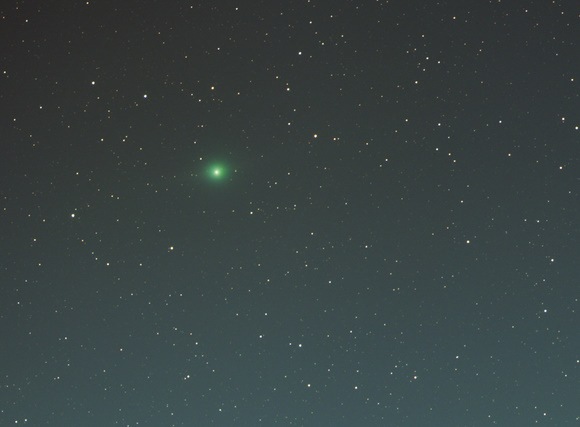 Gregg Ruppel tarafından elde edilen11 Ocak 2009’da Lulin kuyruklu yıldızının görüntüsü